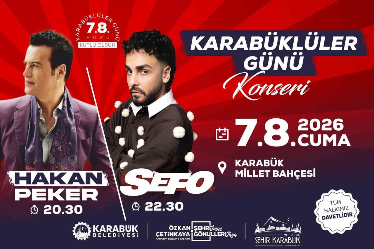 KARABÜK BELEDİYESİ'NİN DÜZENLEYECEĞİ "KARABÜKLÜLER GÜNÜ" ETKİNLİKLERİ KAPSAMINDA HAKAN PEKER İLE...