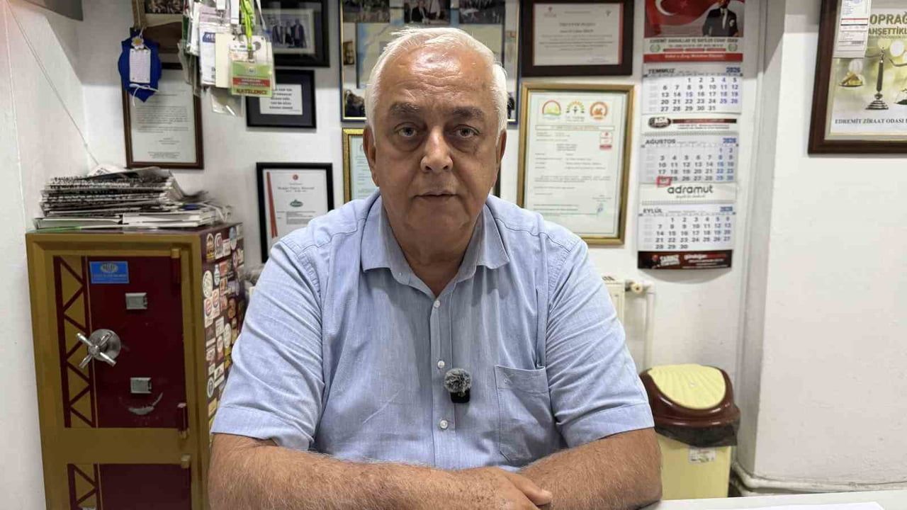 EDREMİT ZİRAAT ODASI BAŞKANI ALİ YILMAZ DİKER