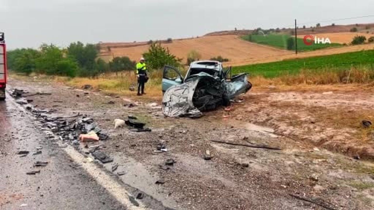 Kastamonu’da üç araç çarpıştı: 1 ölü, 5 yaralı