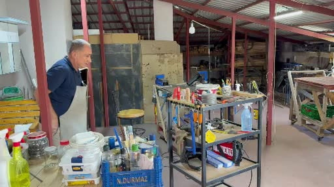 Sağlık memuru hurdayı sanat eserlerine dönüştürüyor