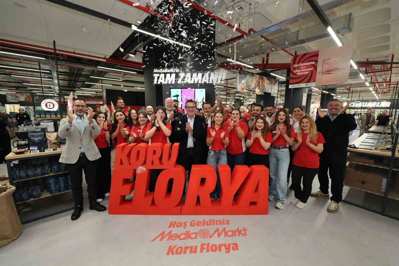 MEDİAMARKT TÜRKİYE, İSTANBUL KORU FLORYA'DA YENİ MAĞAZASINI HİZMETE AÇTI.