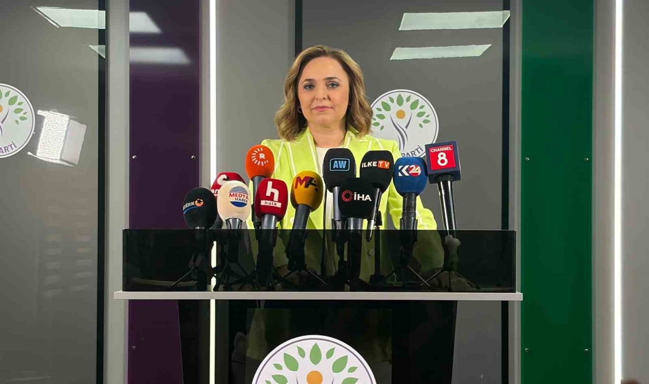DEM PARTİ SÖZCÜSÜ AYŞEGÜL DOĞAN