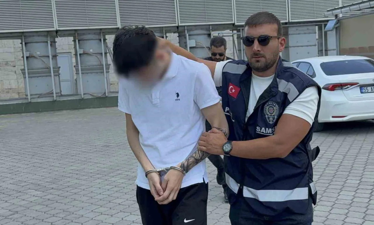 NÖBETÇİ MAHKEMEYE İFADE VEREN P.A., MAHKEMECE TUTUKLANARAK SAMSUN T TİPİ KAPALI CEZAEVİNE...
