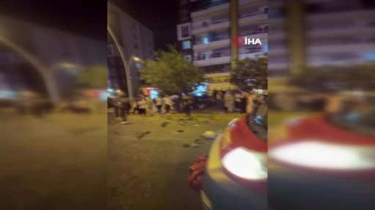 Diyarbakır’da iki otomobil çarpıştı: 3 yaralı