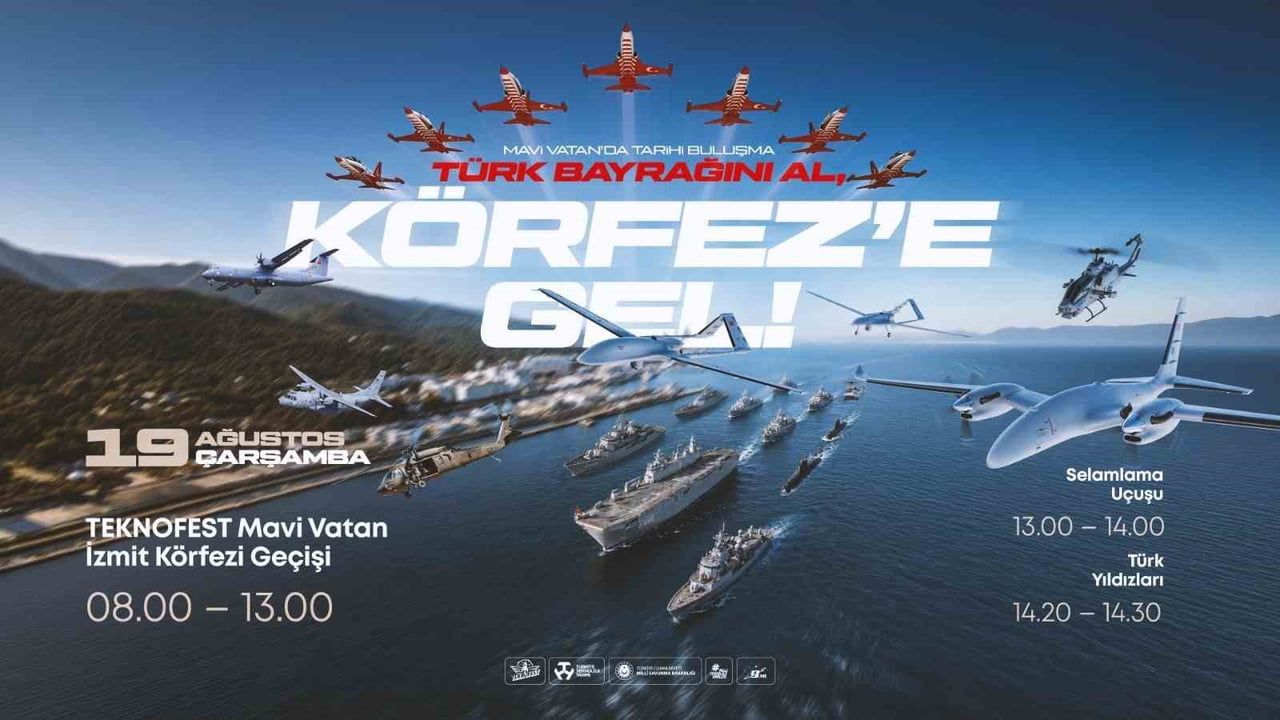 TEKNOFEST MAVİ VATAN KAPSAMINDA TCG ANADOLU, TCG HEYBELİADA, TCG DERYA VE TCG PREVEZE’NİN DE...