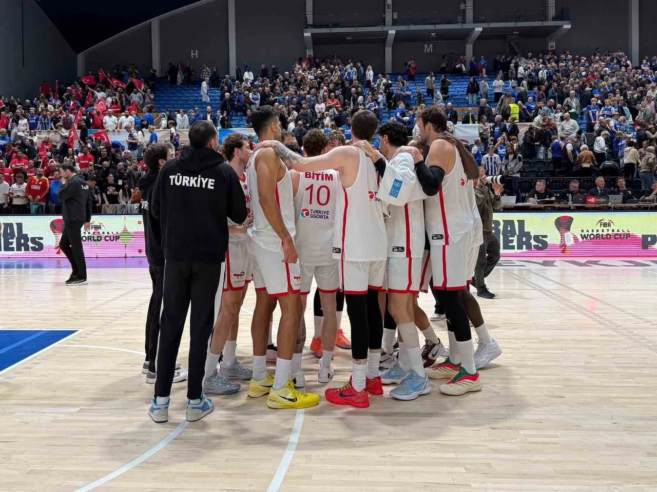 A MİLLİ ERKEK BASKETBOL TAKIMI, FIBA 2027 DÜNYA KUPASI AVRUPA ELEMELERİ 2. TUR J GRUBU'NDAKİ...