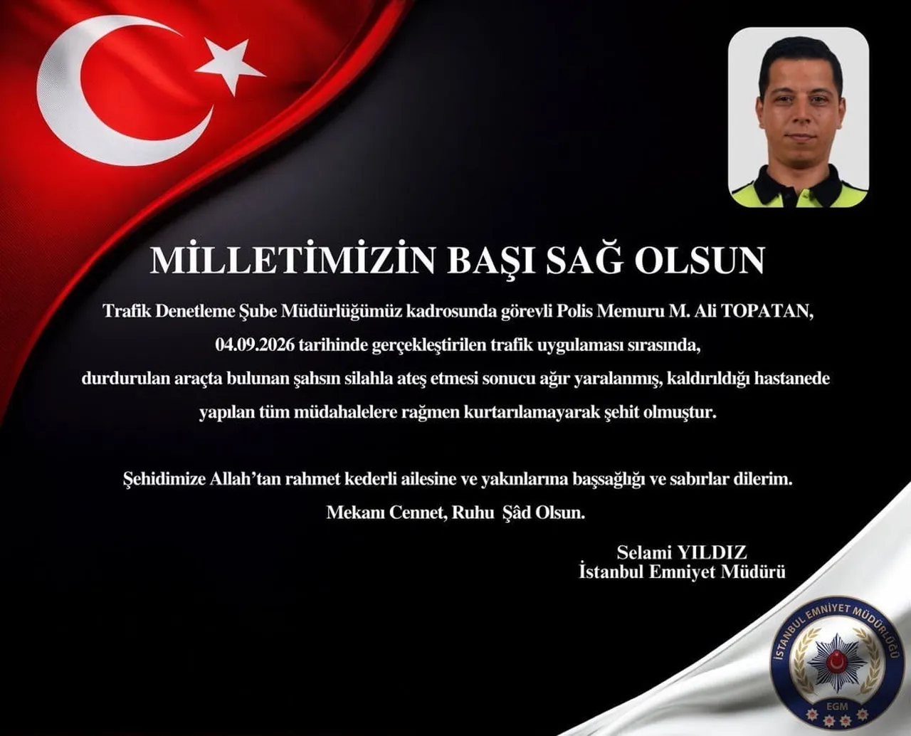ESENYURT’TA EMEKLİ POLİS TARAFINDAN VURULAN POLİS MEMURU ŞEHİT DÜŞTÜ