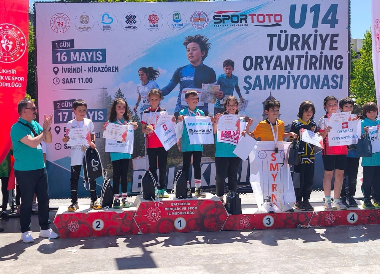 BALIKESİR’DE DÜZENLENEN U14 TÜRKİYE ORYANTİRİNG ŞAMPİYONASI VE U14 LİGİ KADEME YARIŞLARI’NDA...