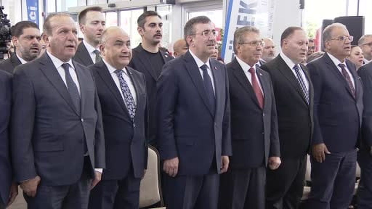 Cumhurbaşkanı Yardımcısı Cevdet Yılmaz, Girne ve Güzelyurt Devlet Hastanelerinin açılışında, "2026...