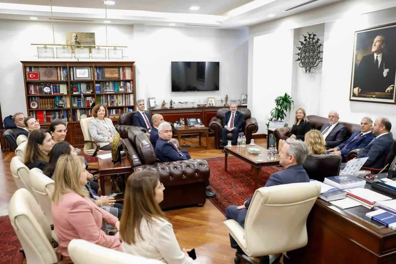 ERZİNCAN BİNALİ YILDIRIM ÜNİVERSİTESİ (EBYÜ) REKTÖRÜ PROF. DR. UFUK KUYRUKLUYILDIZ, ANKARA...