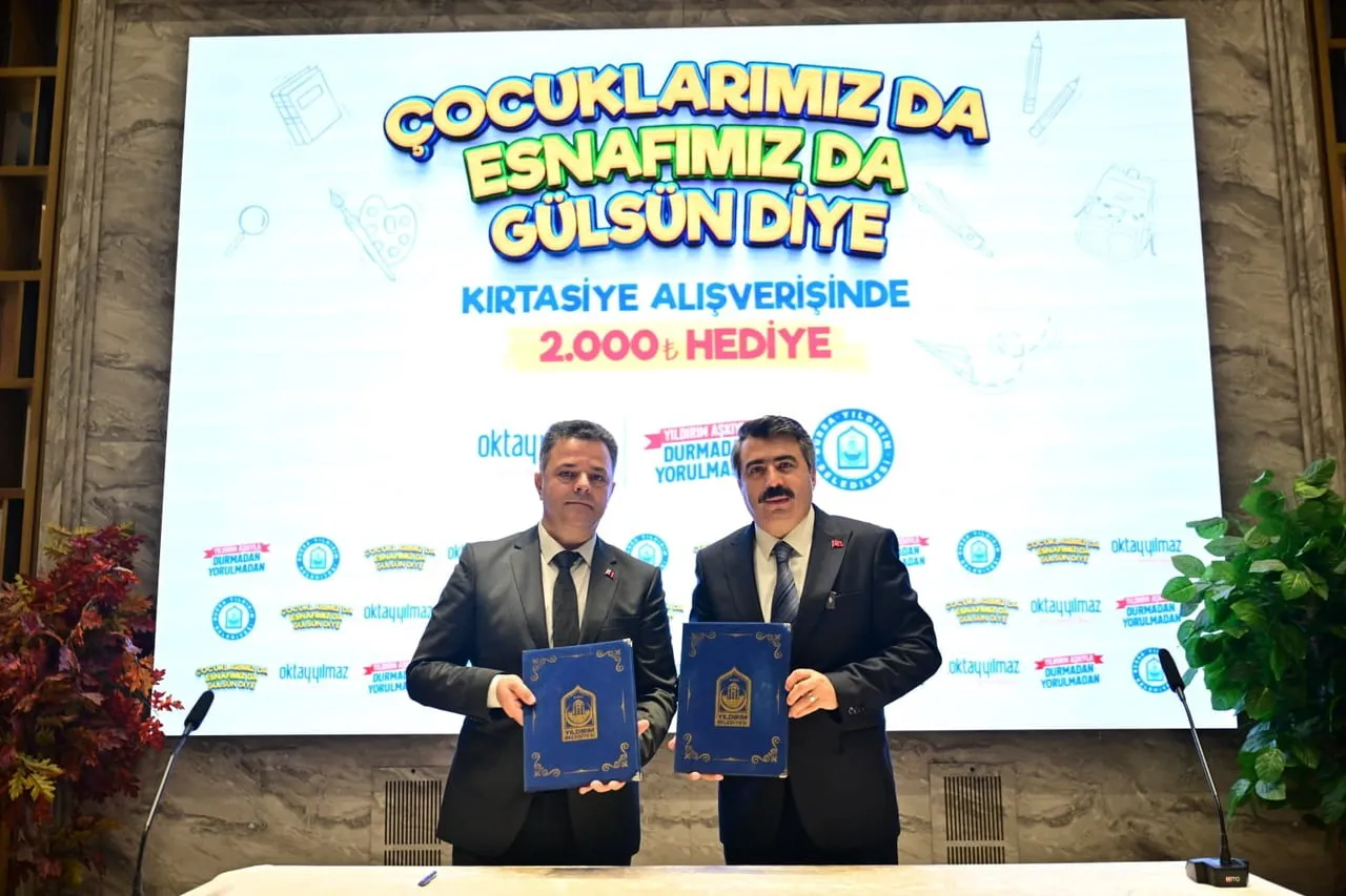 YILDIRIM BELEDİYESİ, YENİ EĞİTİM-ÖĞRETİM YILI ÖNCESİNDE 6 BİN ÖĞRENCİYE 2 BİN TL’LİK KIRTASİYE...