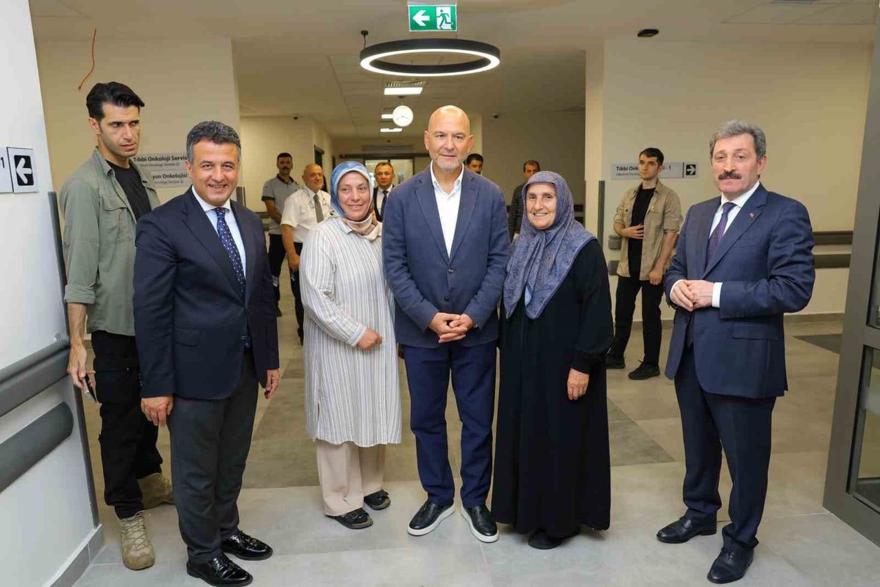 ÖNCEKİ DÖNEM İÇİŞLERİ BAKANI VE İSTANBUL MİLLETVEKİLİ SÜLEYMAN SOYLU, SAMSUN VALİSİ ORHAN TAVLI VE...