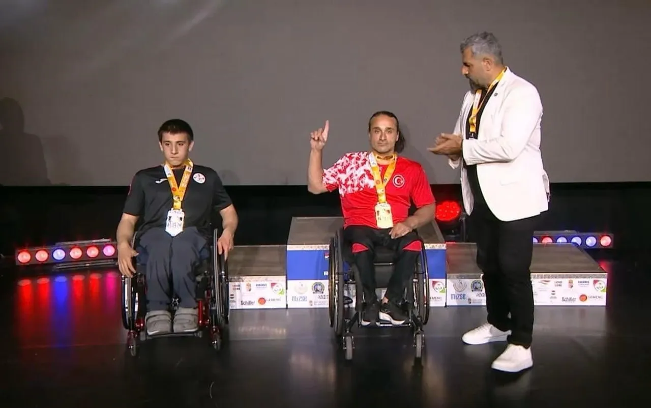BEDENSEL ENGELLİLER BİLEK GÜREŞİ AVRUPA ŞAMPİYONASI'NDA ENGELLİLER SPOR KULÜBÜ, BÜYÜK BİR BAŞARIYA...