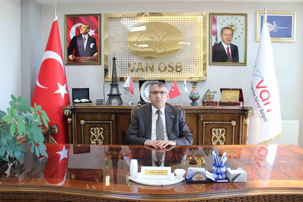 VAN ORGANİZE SANAYİ BÖLGESİ (OSB) YÖNETİM KURULU BAŞKANI MEMET ASLAN, TAHRAN-VAN VE VAN-TAHRAN...