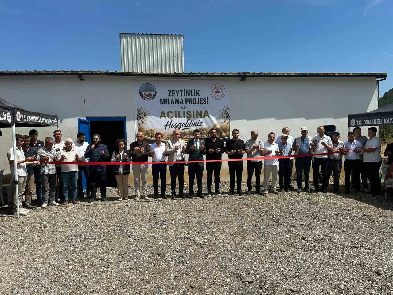 BİLECİK’TE 27 MİLYON TL’LİK "SULAMA PROJESİ" TAMAMLANDI