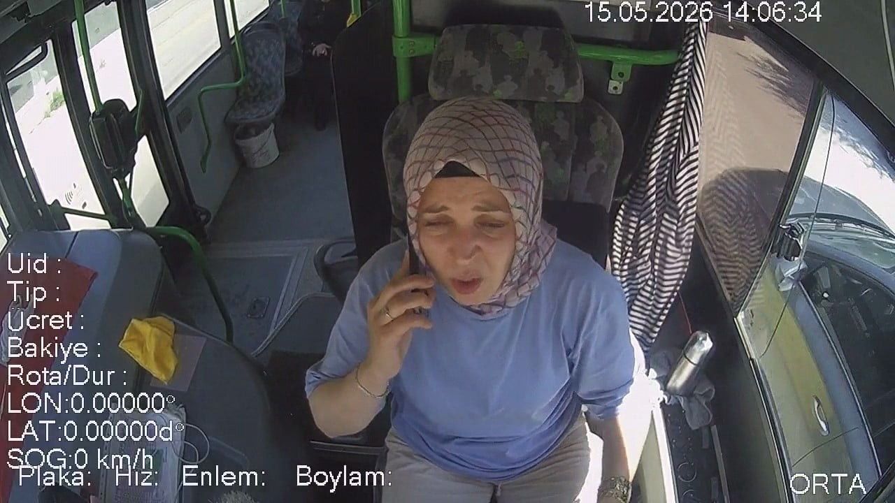 BURSA BÜYÜKŞEHİR BELEDİYESİ BURULAŞ BÜNYESİNDE GÖREV YAPAN OTOBÜS SÜRÜCÜSÜ YASEMİN ALIÇ, İNEGÖL’DE...