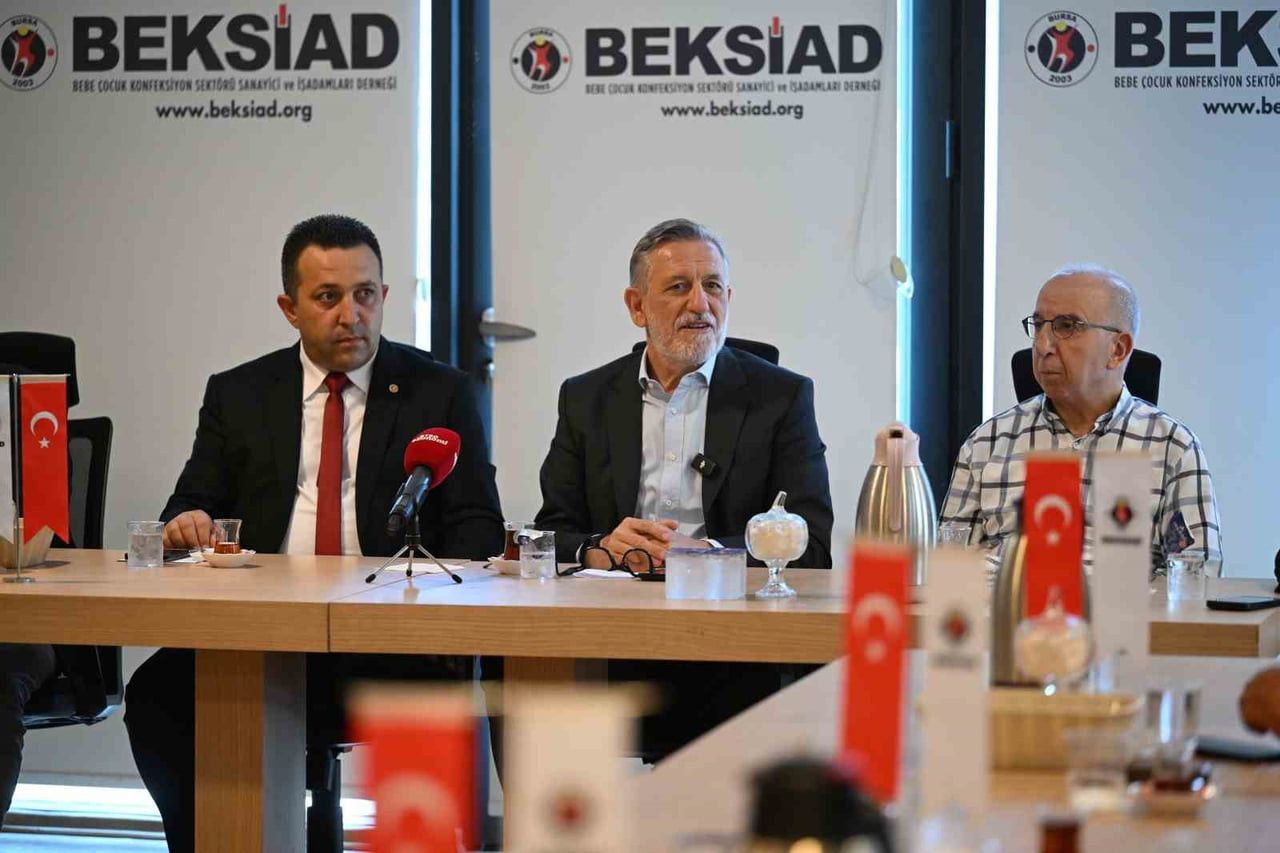 BURSA TİCARET VE SANAYİ ODASI (BTSO) YÖNETİM KURULU BAŞKANI İBRAHİM BURKAY, BURSA BEBE ÇOCUK...