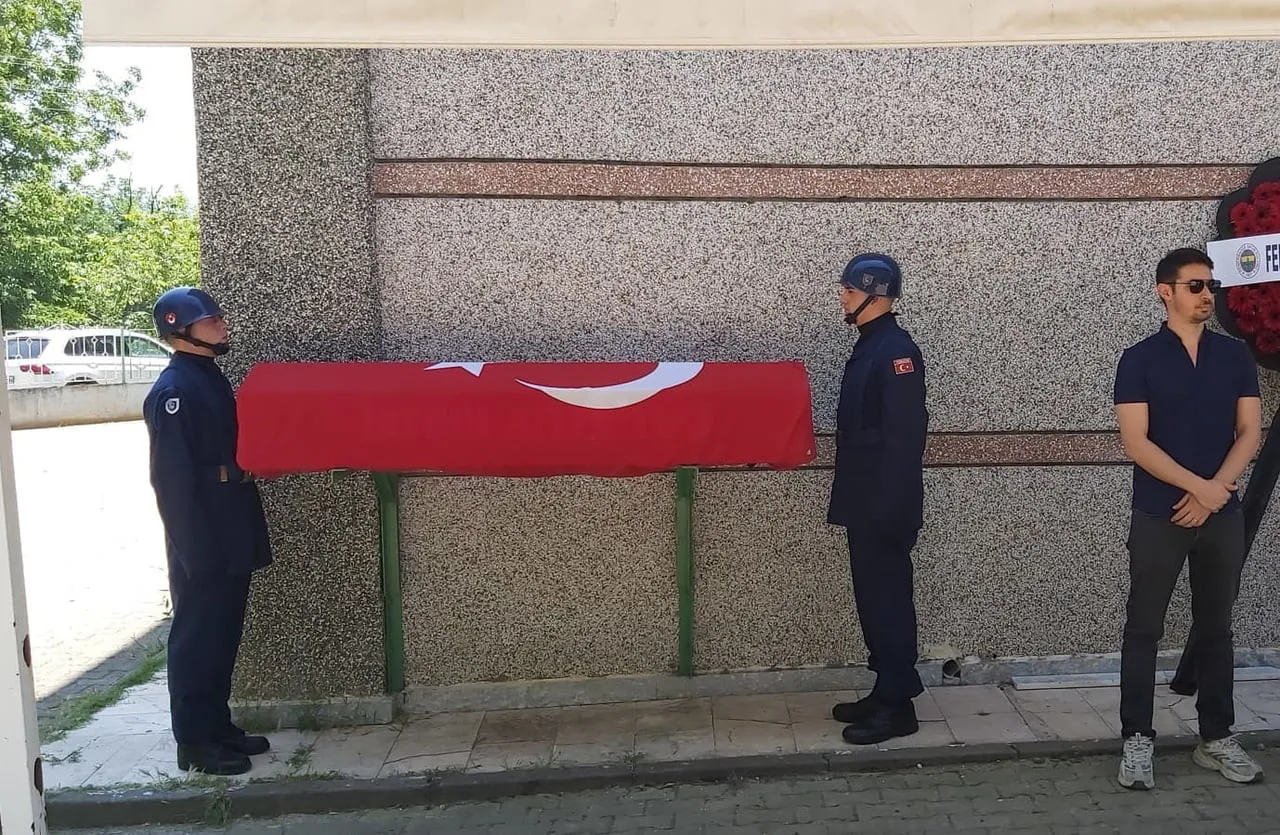 BURSA'NIN İNEGÖL İLÇESİNDE HAYATINI KAYBEDEN KIBRIS GAZİSİ RAMAZAN ŞAHİN (73), DÜZENLENEN ASKERİ...
