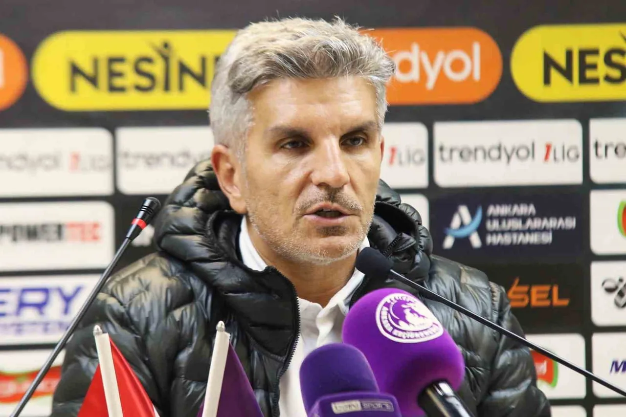 IĞDIR FK TEKNİK DİREKTÖRÜ KENAN KOÇAK, ANKARA KEÇİÖRENGÜCÜ KARŞILAŞMASININ ARDINDAN, "SADECE GOL...
