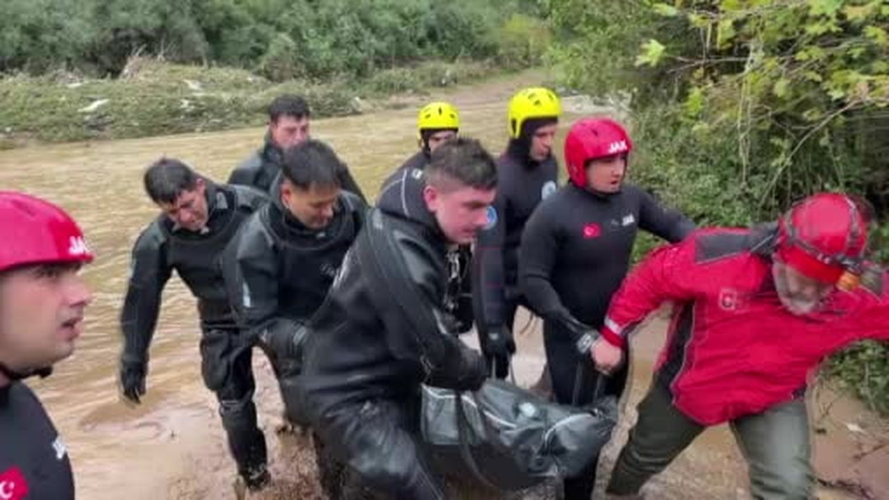 Gebze'de selde kayıp olarak aranan şahsın cansız bedenine ulaşıldı
