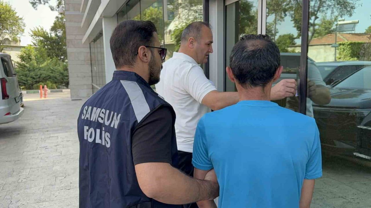 Ş.G.(40), EMNİYETTEKİ İŞLEMLERİNİN TAMAMLANMASININ ARDINDAN BUGÜN SAMSUN ADLİYESİ’NE SEVK...