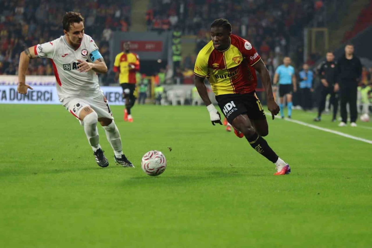 TRENDYOL SÜPER LİG’İN 9. HAFTASINDA GÖZTEPE, SAHASINDA ÇORUM FK’Yİ 2-0 MAĞLUP ETTİ.