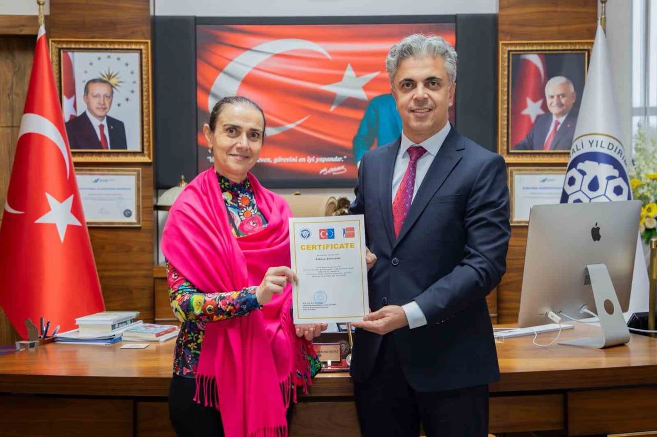 MASARYK ÜNİVERSİTESİ DİL MERKEZİNDE GÖREV YAPAN DOÇ. DR. ATHENA ALCHADZİU, ERASMUS+ PERSONEL...