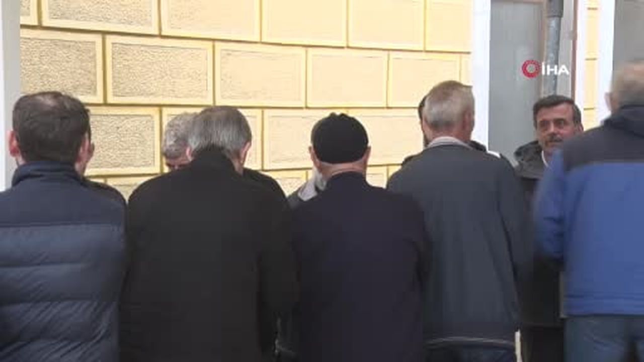 Sel sularına kapılan eski muhtar son yolculuğuna uğurlandı