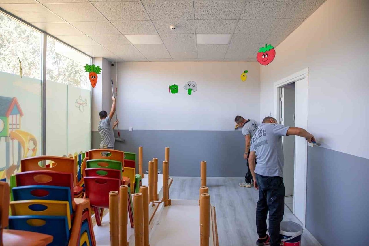 EFELER’İN GÜNDÜZ BAKIMEVLERİ YENİ DÖNEME HAZIR