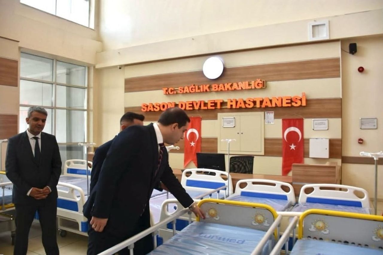 SASON’DA YATAĞA BAĞIMLI VATANDAŞLAR İÇİN 10 HASTA YATAĞI TEMİN EDİLDİ
