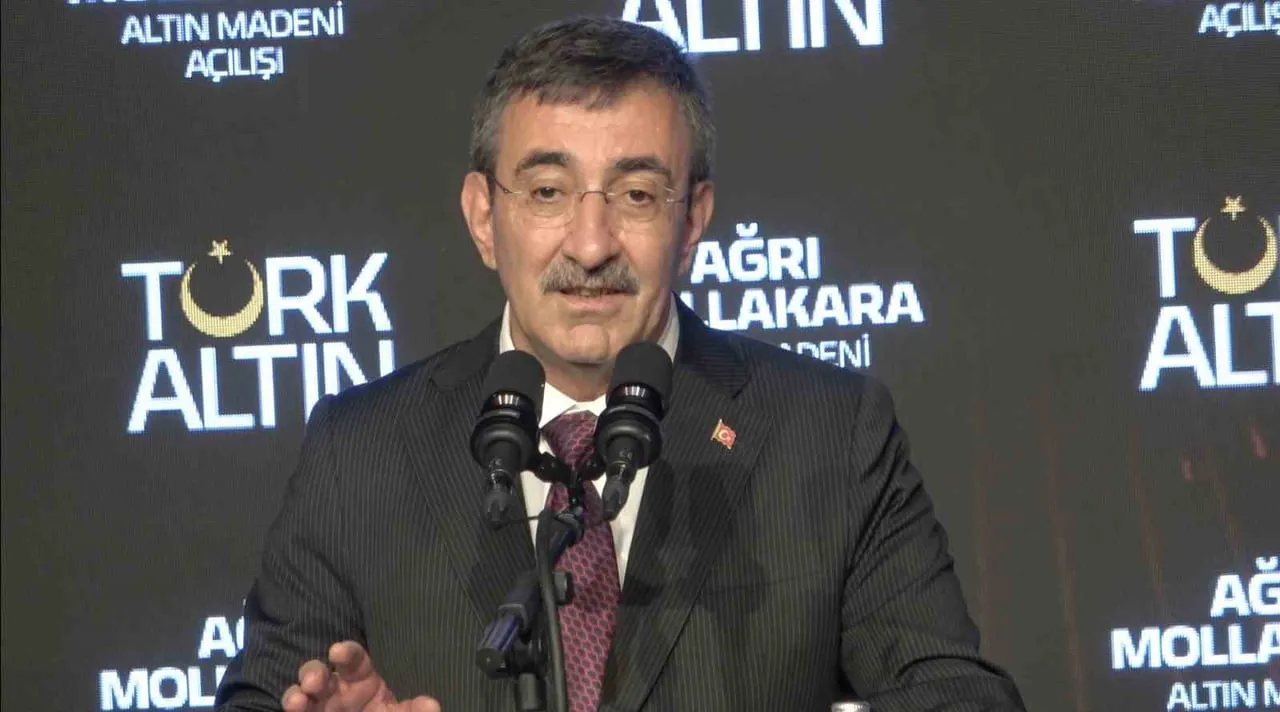 CUMHURBAŞKANI YARDIMCISI CEVDET YILMAZ, KONUŞMA YAPTI.