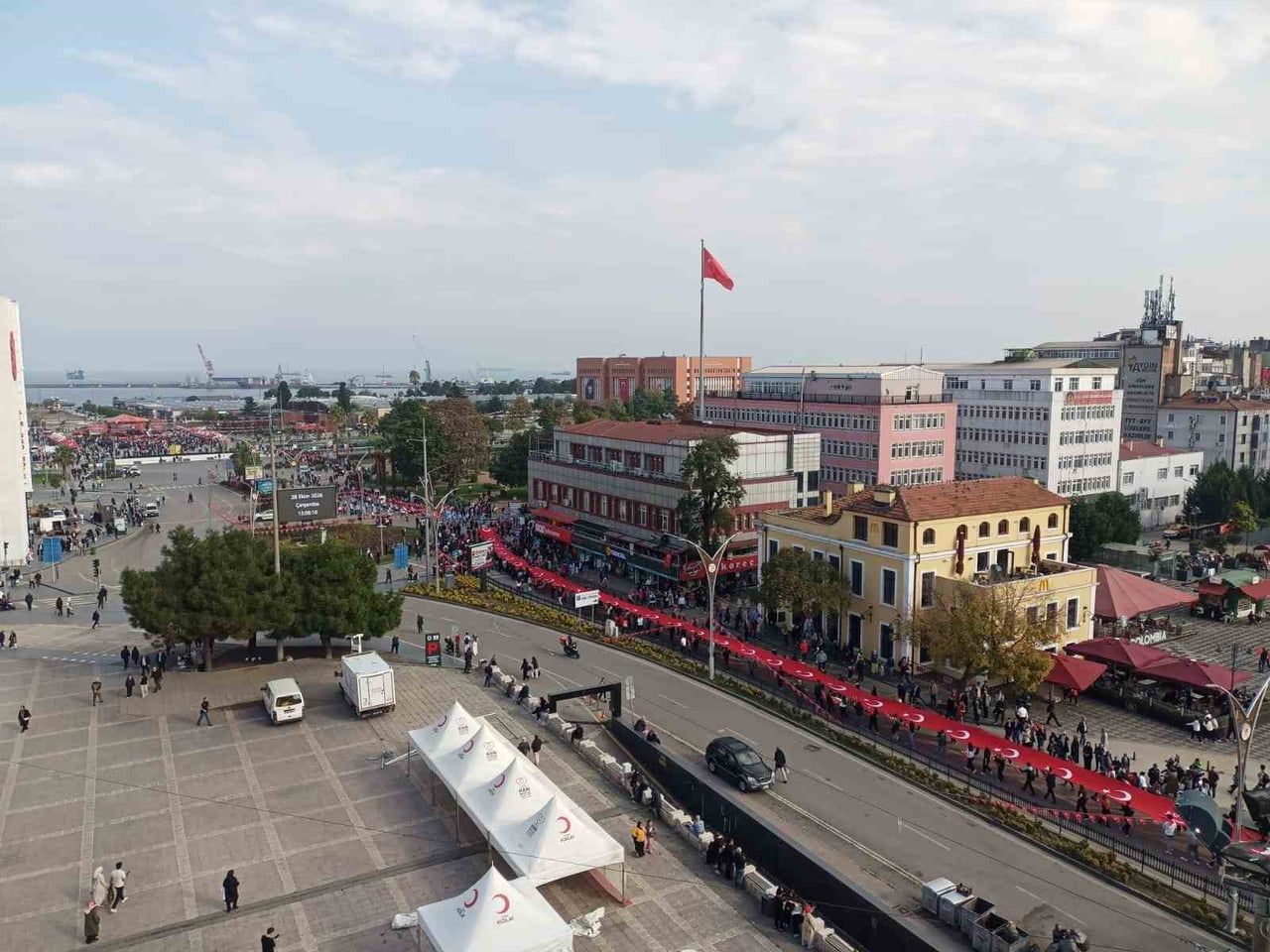 SAMSUN’DA TÜRKİYE CUMHURİYETİ’NİN KURULUŞUNUN 103. YIL DÖNÜMÜ VE 29 EKİM CUMHURİYET BAYRAMI...