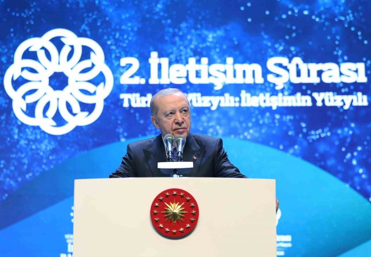 CUMHURBAŞKANI RECEP TAYYİP ERDOĞAN, ATO CONGRESİUM'DA GERÇEKLEŞTİRİLEN 2. İLETİŞİM ŞURASI’NDA...