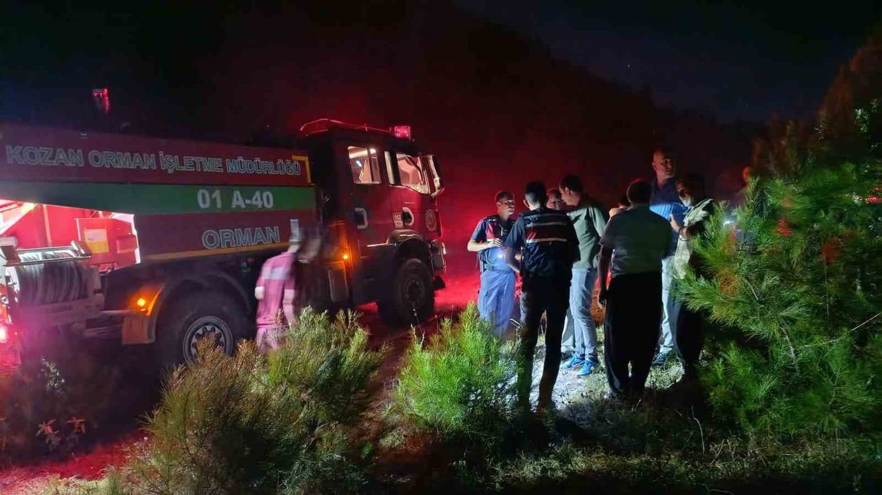 KOZAN ORMAN YANGINI KONTROL ALTINA ALINDI