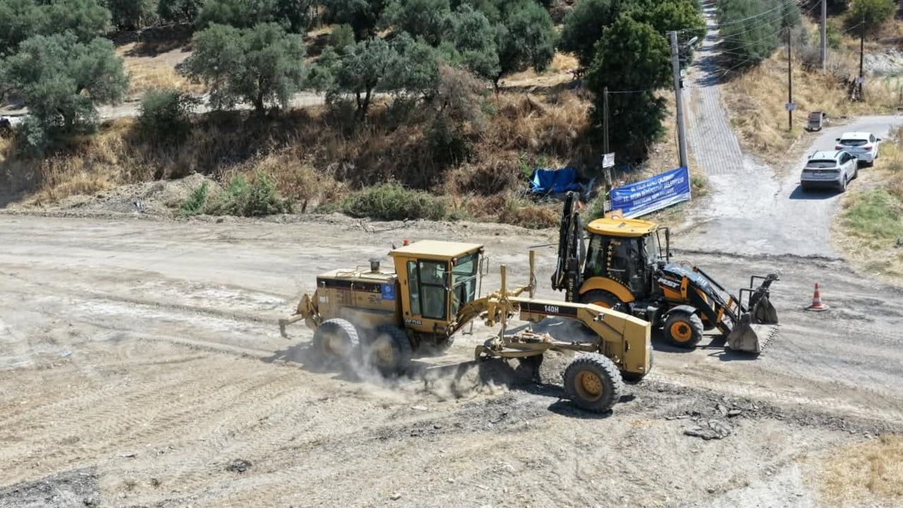 AYDIN BÜYÜKŞEHİR’DEN İNCİRLİOVA’DA ULAŞIM YATIRIMI