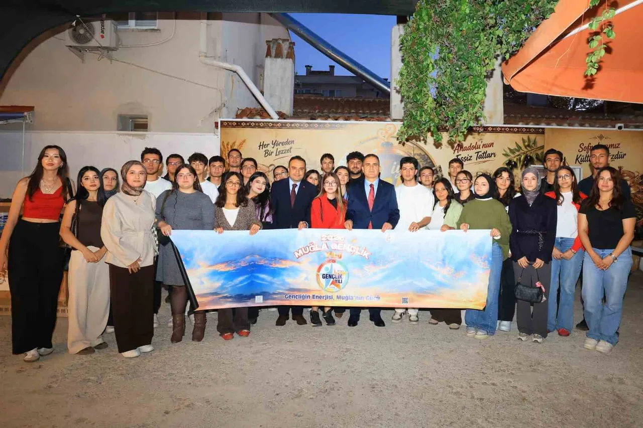 MUĞLA VALİSİ DR. İDRİS AKBIYIK, MENTEŞE KAYMAKAMI ALİ EDİP BUDAN İLE BİRLİKTE, "2026 MUĞLA GENÇLİK...