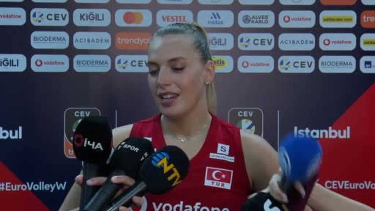 A Milli Kadın Voleybol Takımı oyuncusu Cansu Özbay, Avrupa Şampiyonası'nın gitgide zorlaşacağını...