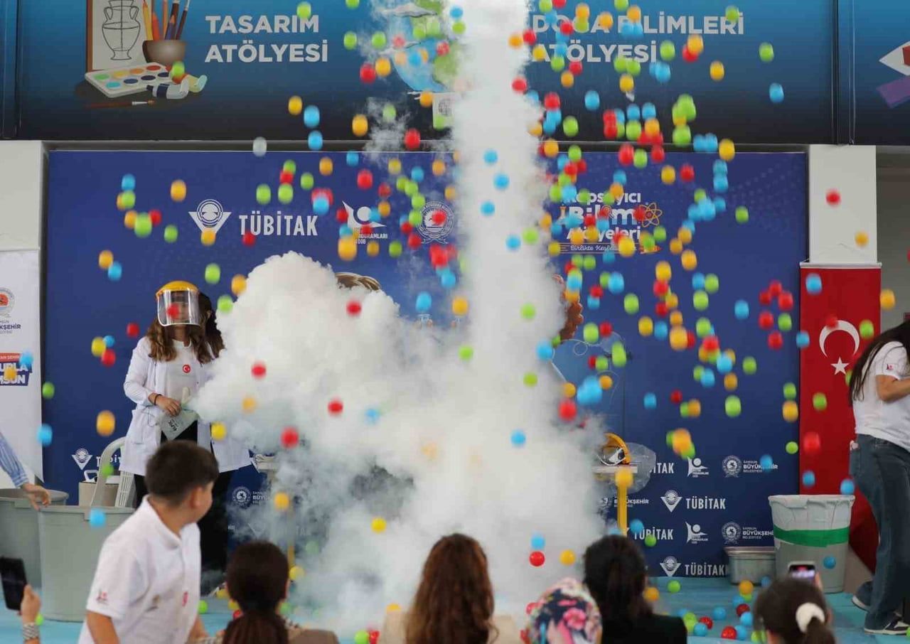 SAMSUN BÜYÜKŞEHİR BELEDİYESİ TARAFINDAN HAYATA GEÇİRİLEN “KAPSAYICI BİLİM ATÖLYELERİ: BİRLİKTE...