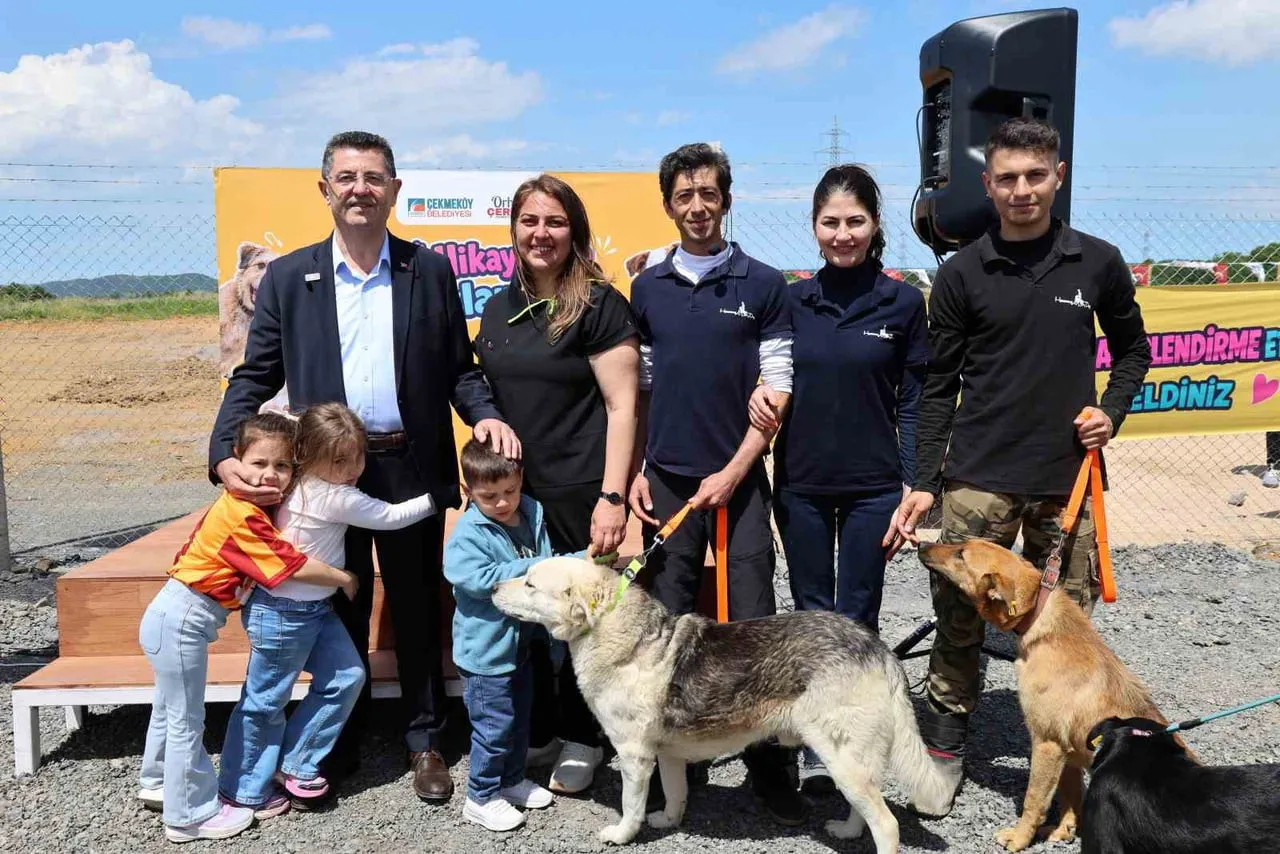 ÇEKMEKÖY BELEDİYESİ’NİN ÖMERLİ DOĞAL YAŞAM ALANI’NDA DÜZENLEDİĞİ KÖPEK SAHİPLENDİRME ETKİNLİĞİ...