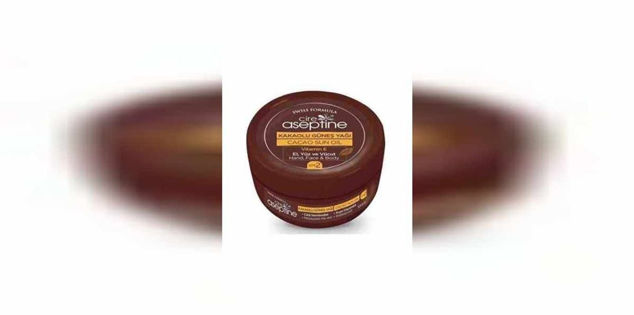 Cire Aseptine Kakaolu bronzlaştırıcı yağı