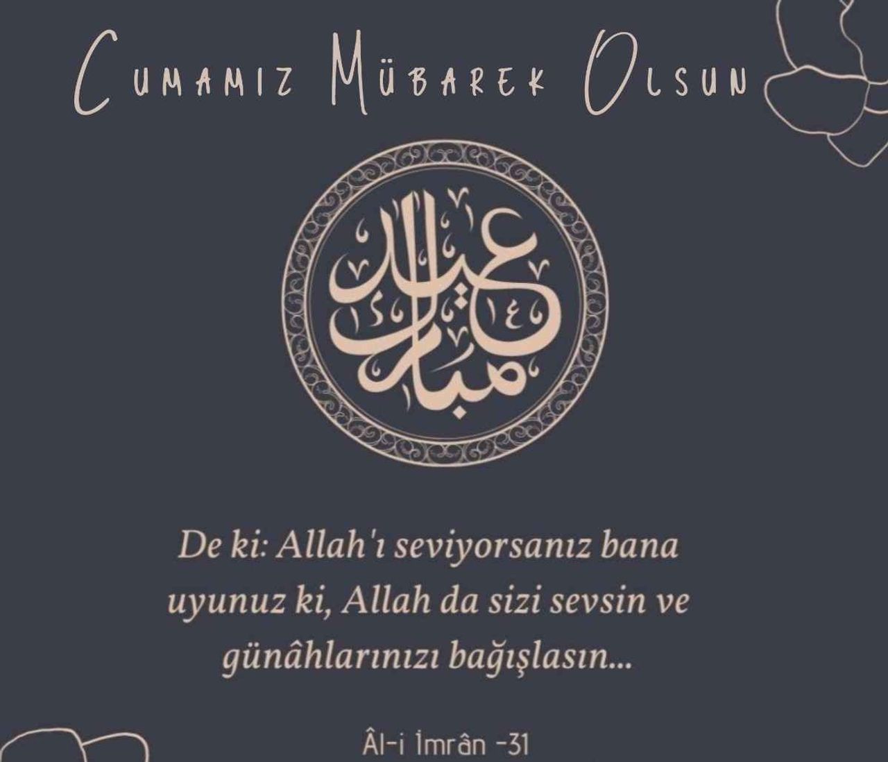 cuma mesajı