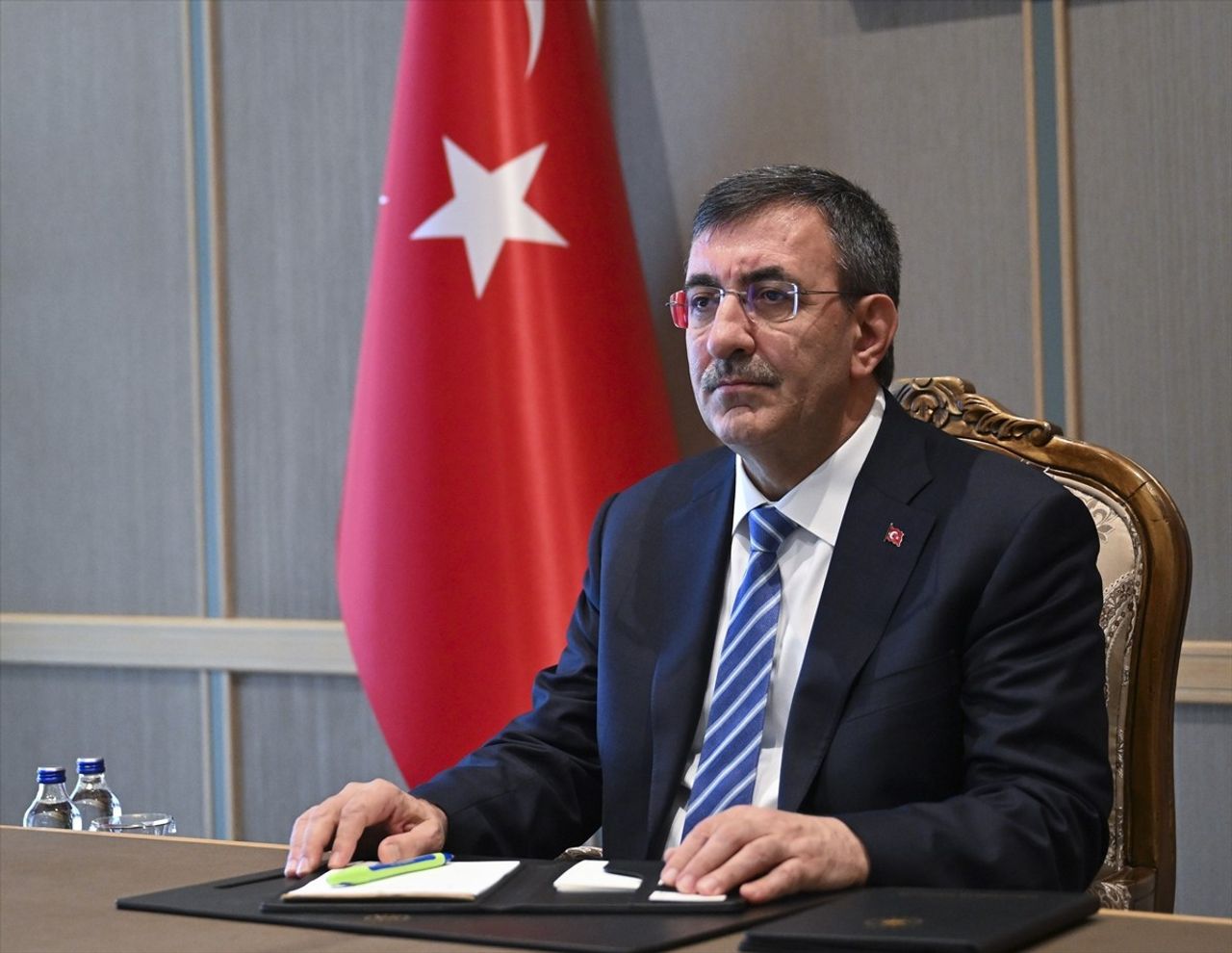 Cumhurbaşkanı Yardımcısı Cevdet Yılmaz, Cumhurbaşkanı Recep Tayyip Erdoğan'ı temsilen, 13 ve 17...
