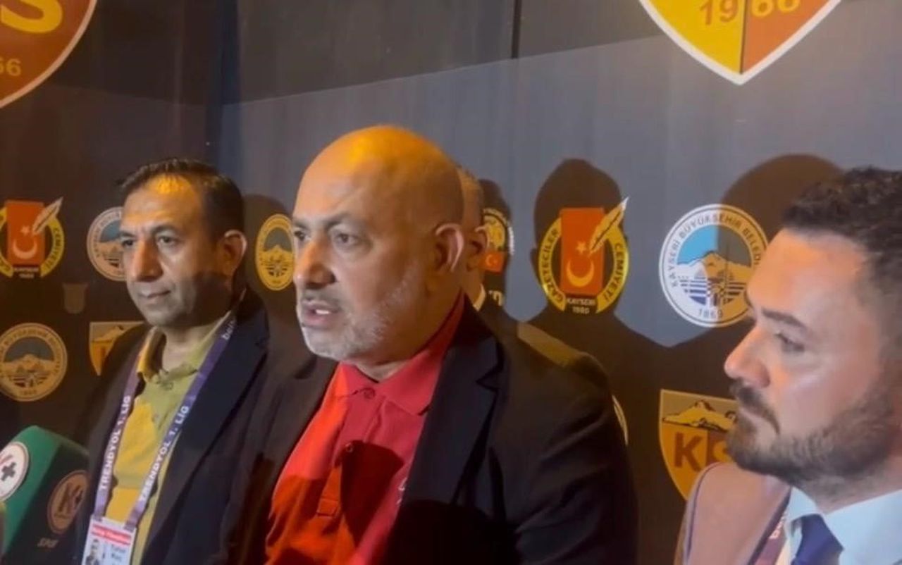 KAYSERİSPOR BAŞKANI ALİ ÇAMLI, İSTANBULSPOR İLE OYNANAN MAÇ SONRASI YAPTIĞI AÇIKLAMASINDA...