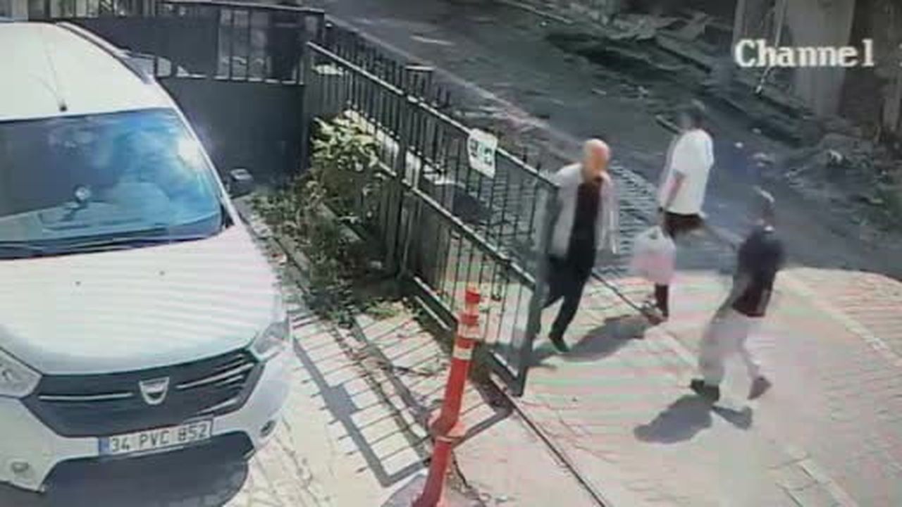 Avcılar’da faciadan saniyelerle kurtuluş kamerada