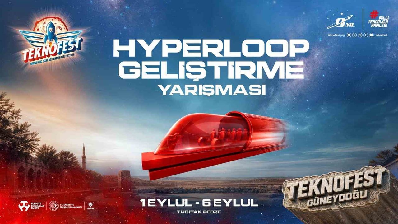 TEKNOFEST 2026 KAPSAMINDA DÜZENLENEN HYPERLOOP GELİŞTİRME YARIŞMASI, TÜBİTAK GEBZE KAMPÜSÜ’NDE...