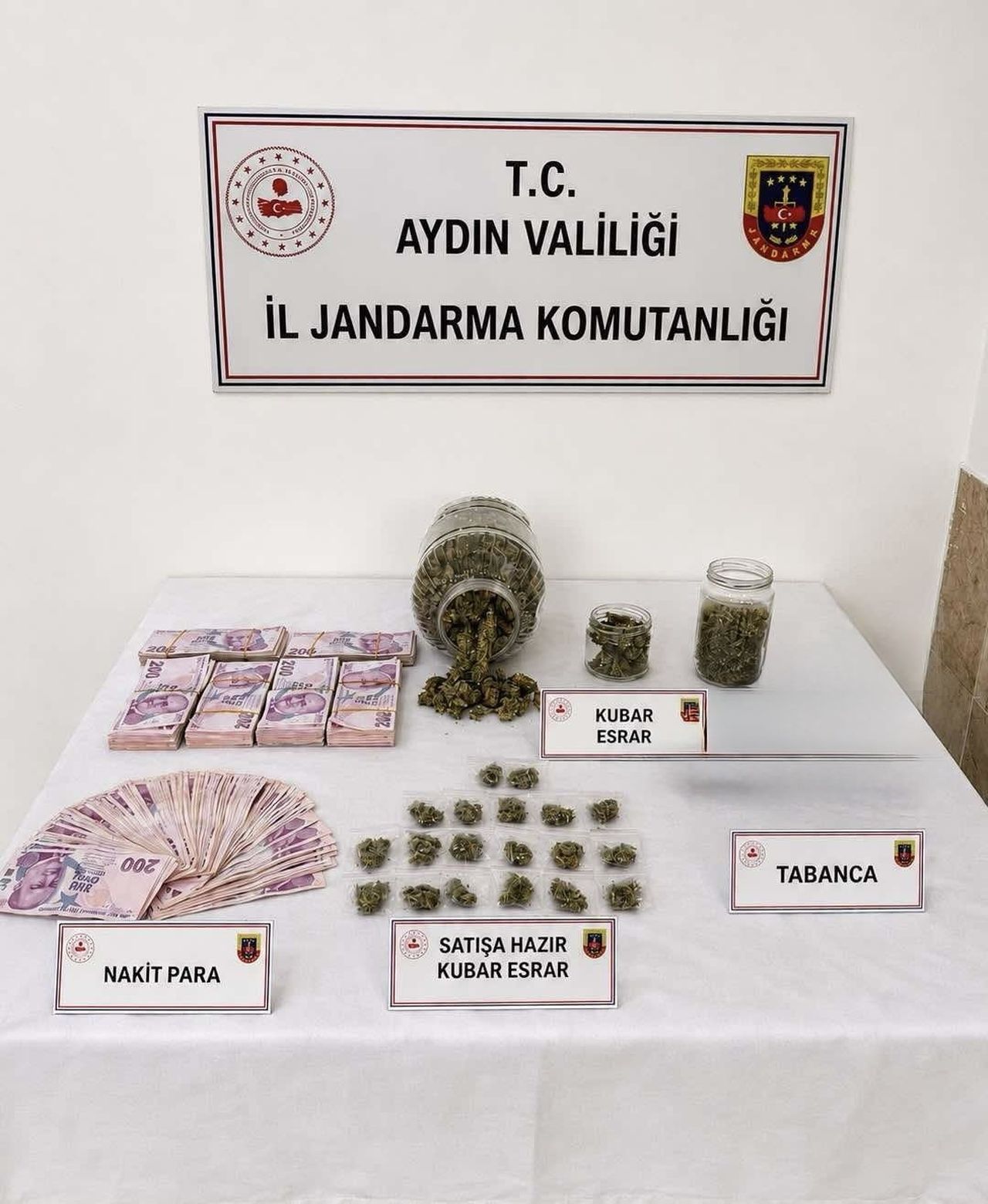 AYDIN'IN NAZİLLİ İLÇESİNDE İKİ ŞÜPHELİ UYUŞTURUCU ALIŞVERİŞİ YAPTIĞI ESNADA SUÇÜSTÜ...