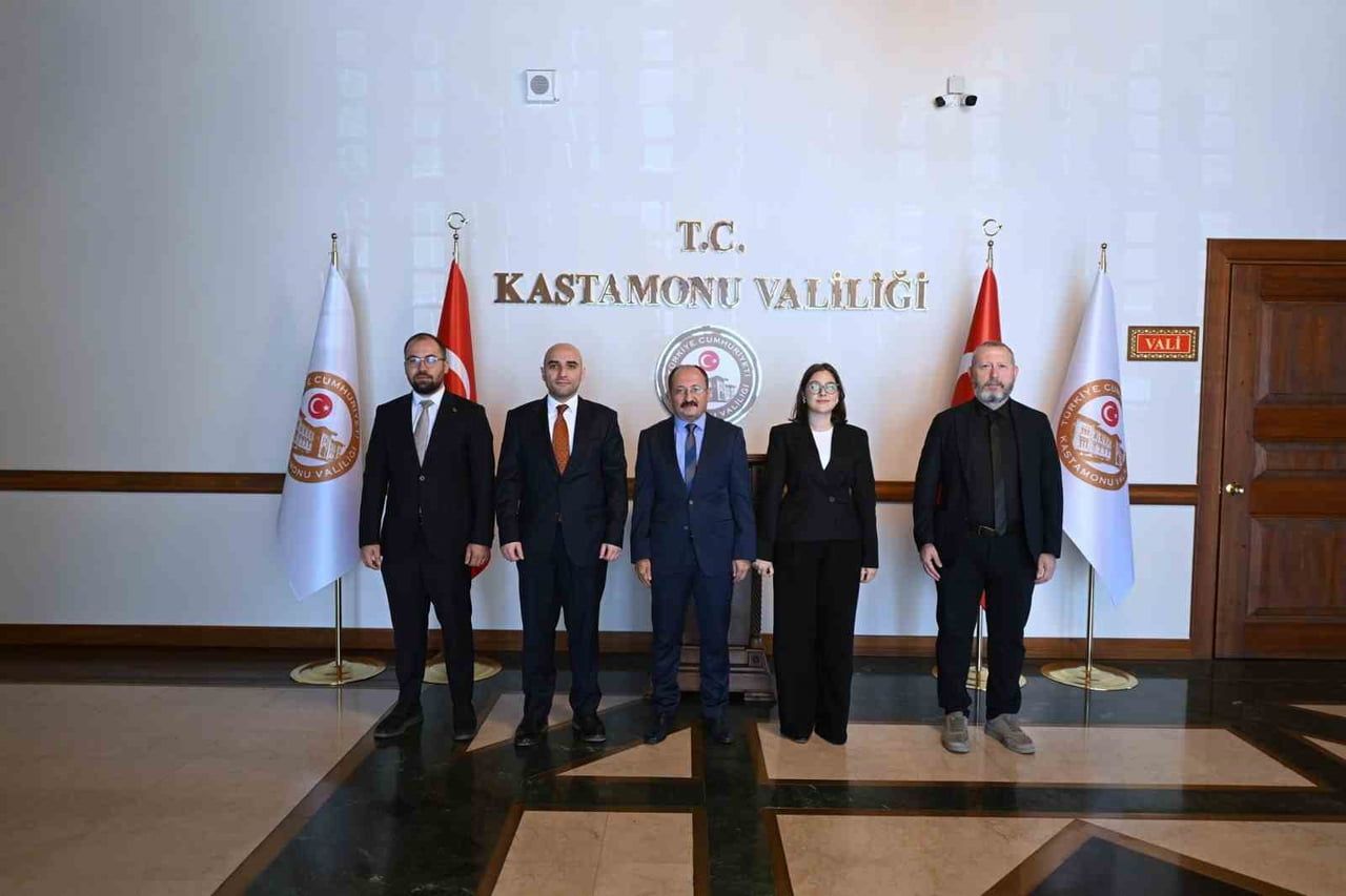 HEYET KASTAMONU VALİLİĞİ'Nİ ZİYARET ETTİ.
