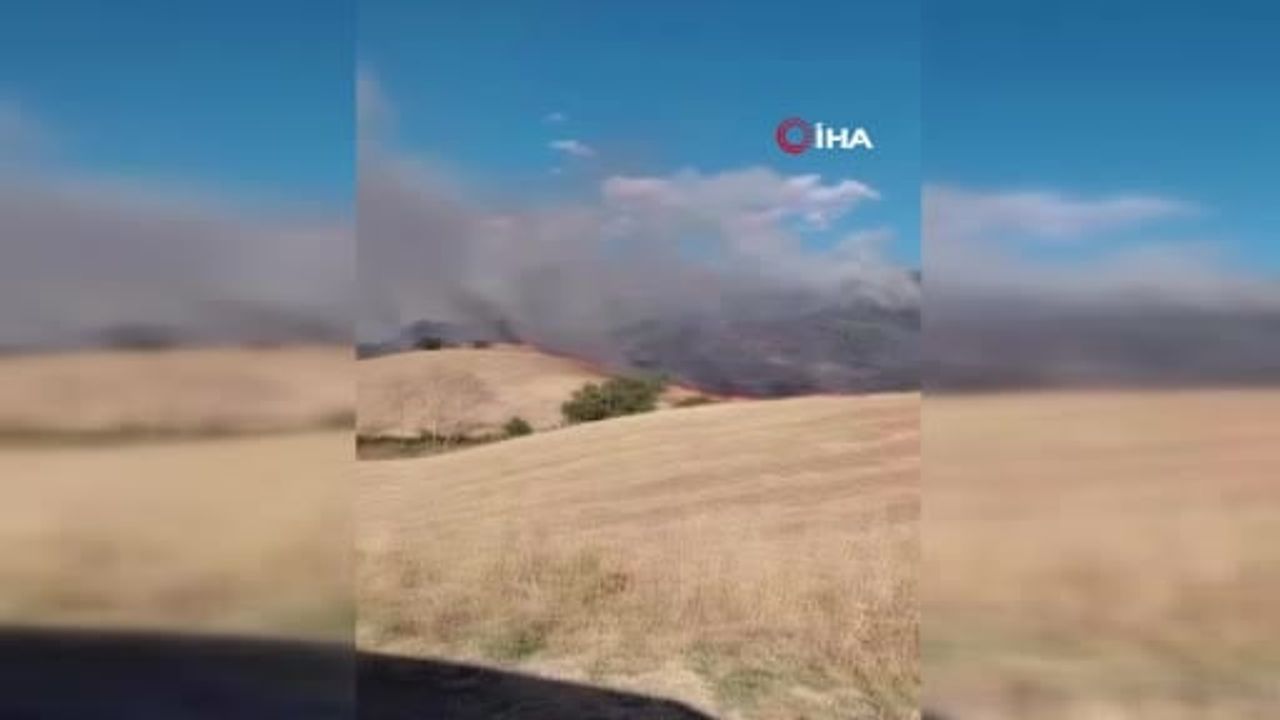 Malkara'da orman yangını söndürüldü, 90 dekar alan zarar gördü