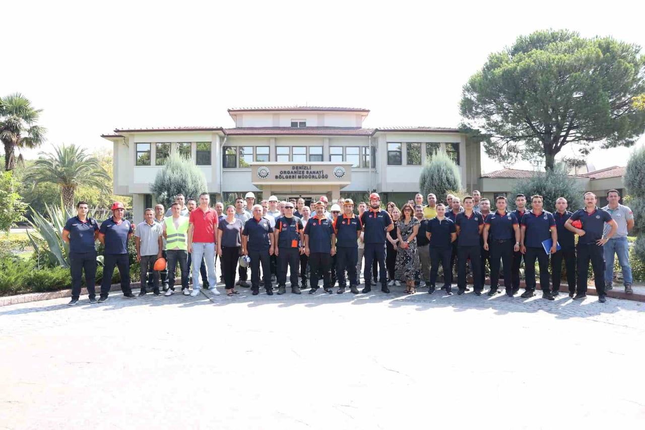 DENİZLİ ORGANİZE SANAYİ BÖLGESİ MÜDÜRLÜĞÜ PERSONELİNİN KATILIMIYLA, 17 AĞUSTOS MARMARA DEPREMİ’NİN...