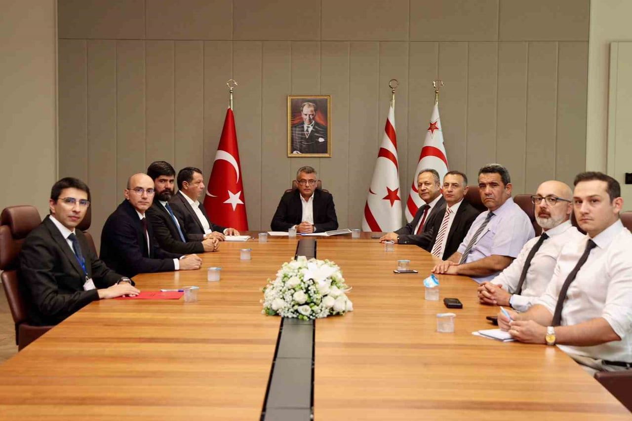 KUZEY KIBRIS TÜRK CUMHURİYETİ (KKTC) CUMHURBAŞKANI TUFAN ERHÜRMAN, GİRNE AÇIKLARINDA MEYDANA GELEN...